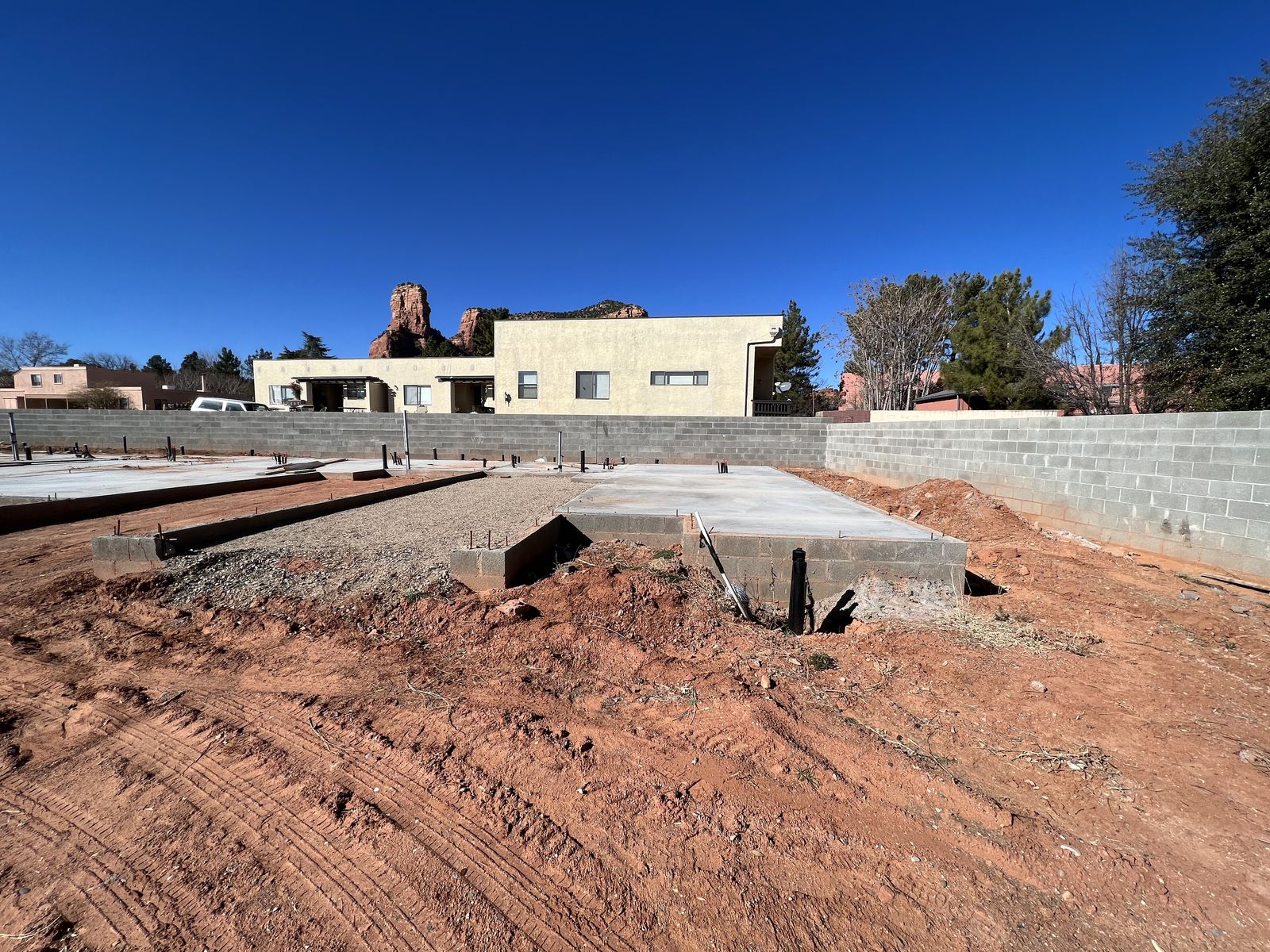 New foundations at a Mavro Properties development